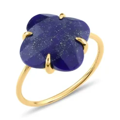 BAGUE VICTORIA LAPIS LAZULI OR JAUNE