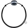 BRACELET CORDON NOIR COUSSIN HEMATITE