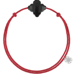 BRACELET CORDON VERMILLON BAROQUE ONYX