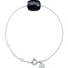BRACELET OR BLANC COUSSIN ONYX