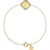 BRACELET VICTORIA DIAMANTS CITRINE + DIAMANTS OR JAUNE