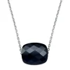 COLLIER OR BLANC COUSSIN ONYX