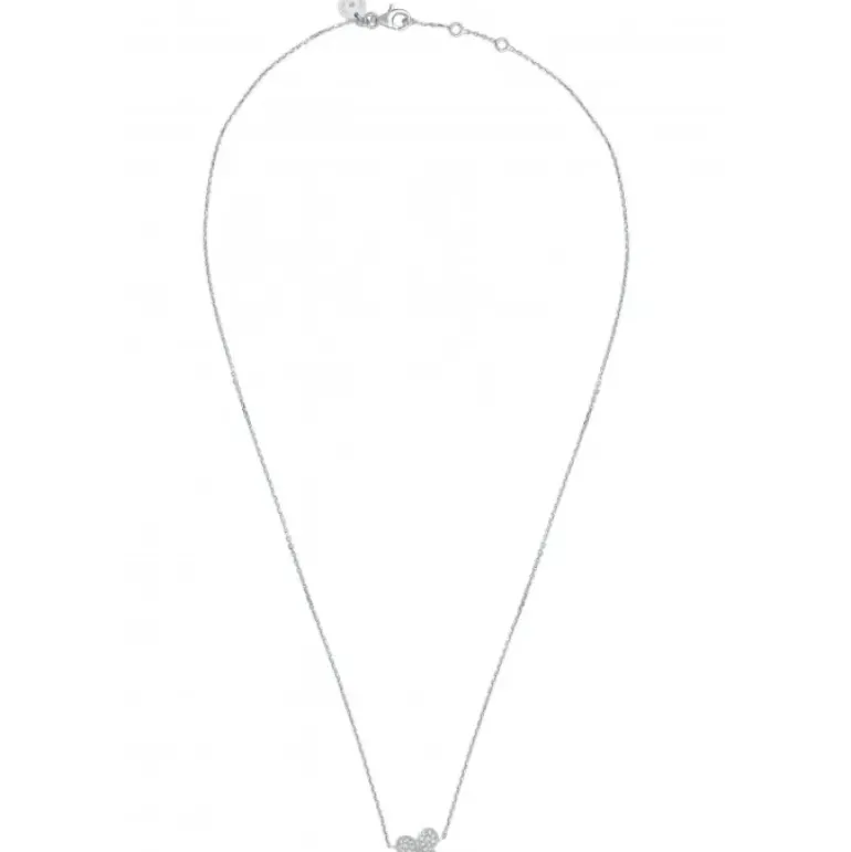 COLLIER OR BLANC DIAMANTS