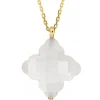 COLLIER OR JAUNE BAROQUE PIERRE DE LUNE