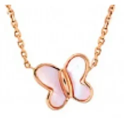 COLLIER PM ROSE NACRE ROSE